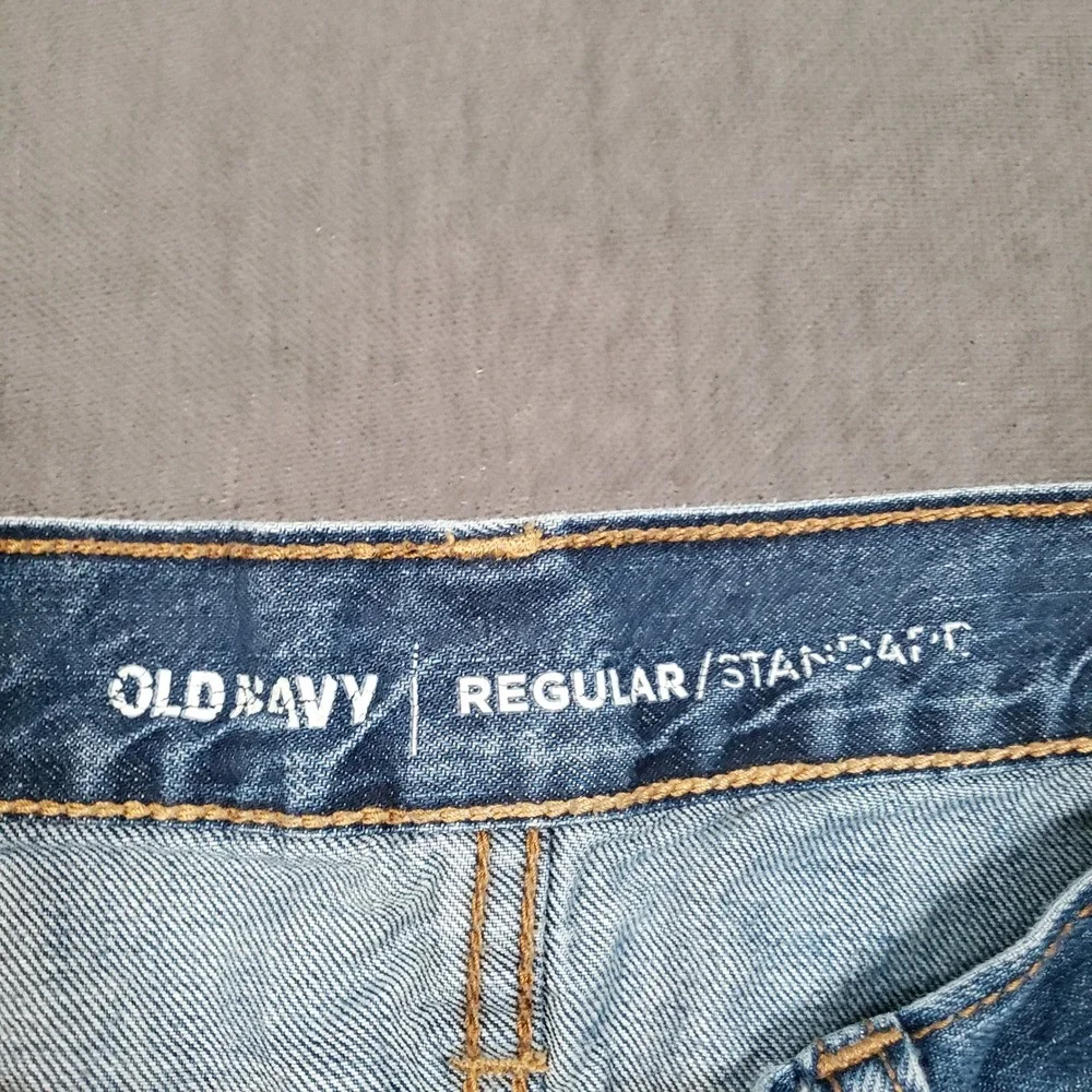 Old Navy Jeans Mens 36x34 Blue Regular Standard Straight Leg Denim